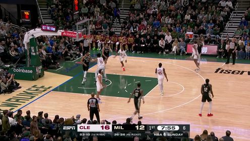 豪取14连胜!米切尔15中4 字母哥30分 骑士19记三分横扫雄鹿