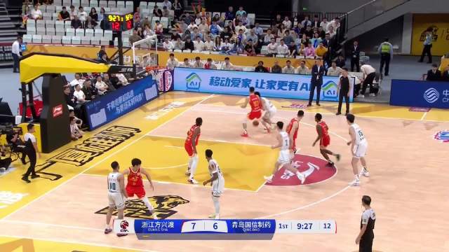 米奇34+10 韦瑟斯庞31+11 布朗36+6 青岛大胜广厦扳平大比分